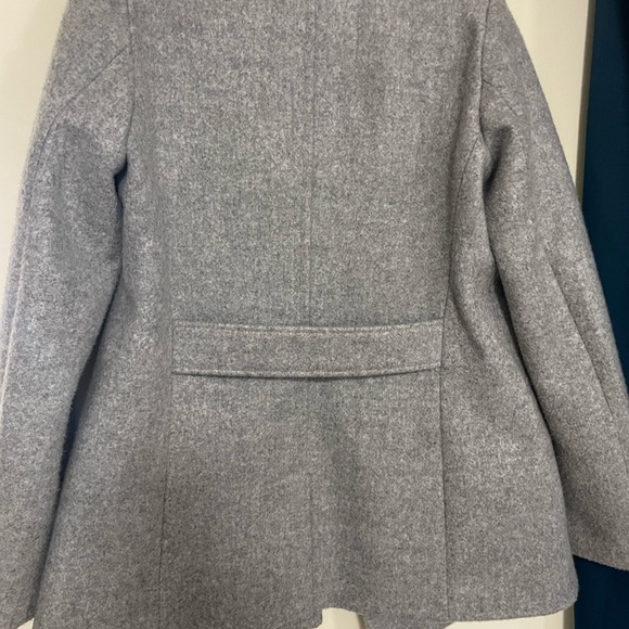 NWOT Pea Coat Old Navy Grey Gray - Picture 4 of 7